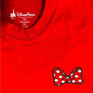 Disney Spirit Jersey. Minnie Red. Size XL.
